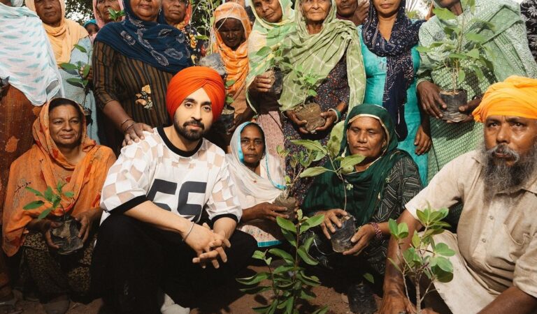 Global Poster Boy of Punjab Diljit Dosanjh Turns Climate Champion, Extends Support to Roundglass Foundation’s Mission to Plant 1 Billion Trees