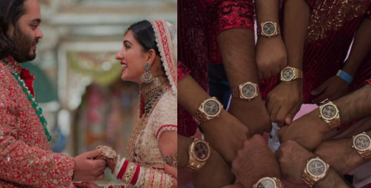 Anant Ambani’s Extravagant Wedding: Customized Luxury Watches for Shah Rukh Khan, Ranveer Singh, and More